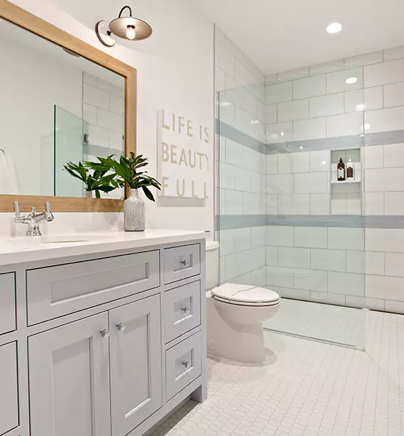 Budget Bathroom Remodel in Cedar Grove, WV