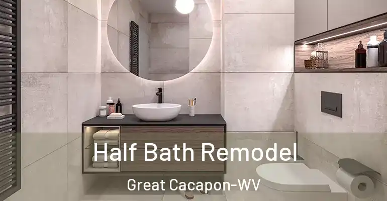 inner Bathroom imggen Half Bath Remodel Great Cacapon-WV