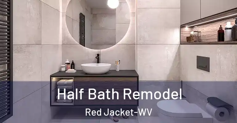 inner Bathroom imggen Half Bath Remodel Red Jacket-WV