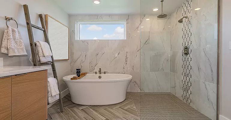 Luxury Master Bath Designs in Cedar Grove