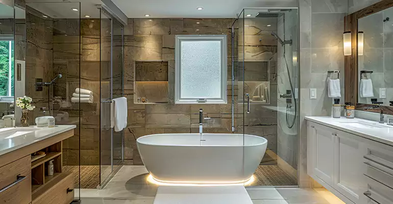 Master Suite Bathroom Remodel in Cedar Grove, WV